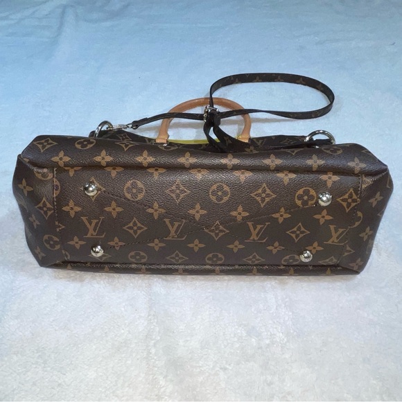 Louis Vuitton Monogram Pallas Tote Bag Crossbody Hand - Picture 3 of 16
